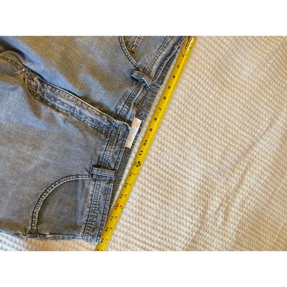 VTG Billabong Y2K Men’s Gray Distressed Cotton Bermuda Skater Shorts Size 38 - Picture 14 of 16